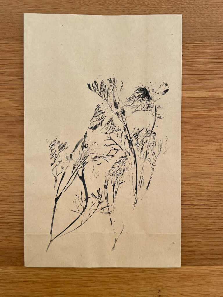 Paper Gift Bag - California Poppy