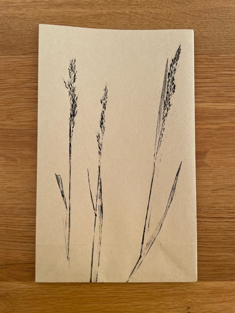 Paper Gift Bag - Grass