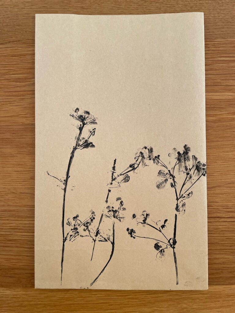 Paper Gift Bag - Yellow Woodsorrel